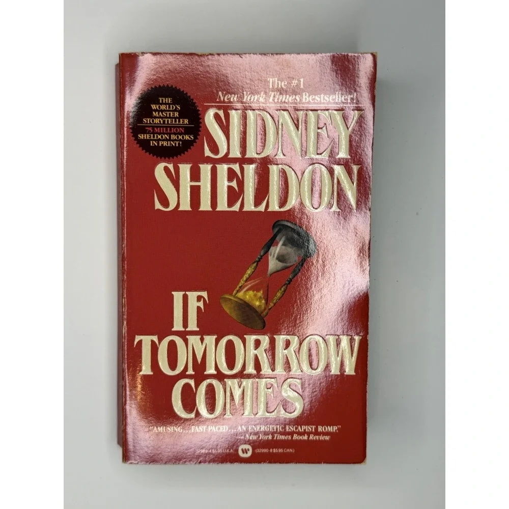 Sidney Sheldon If Tomorrow Comes Paperback Warner Books Fiction Vintage Novel